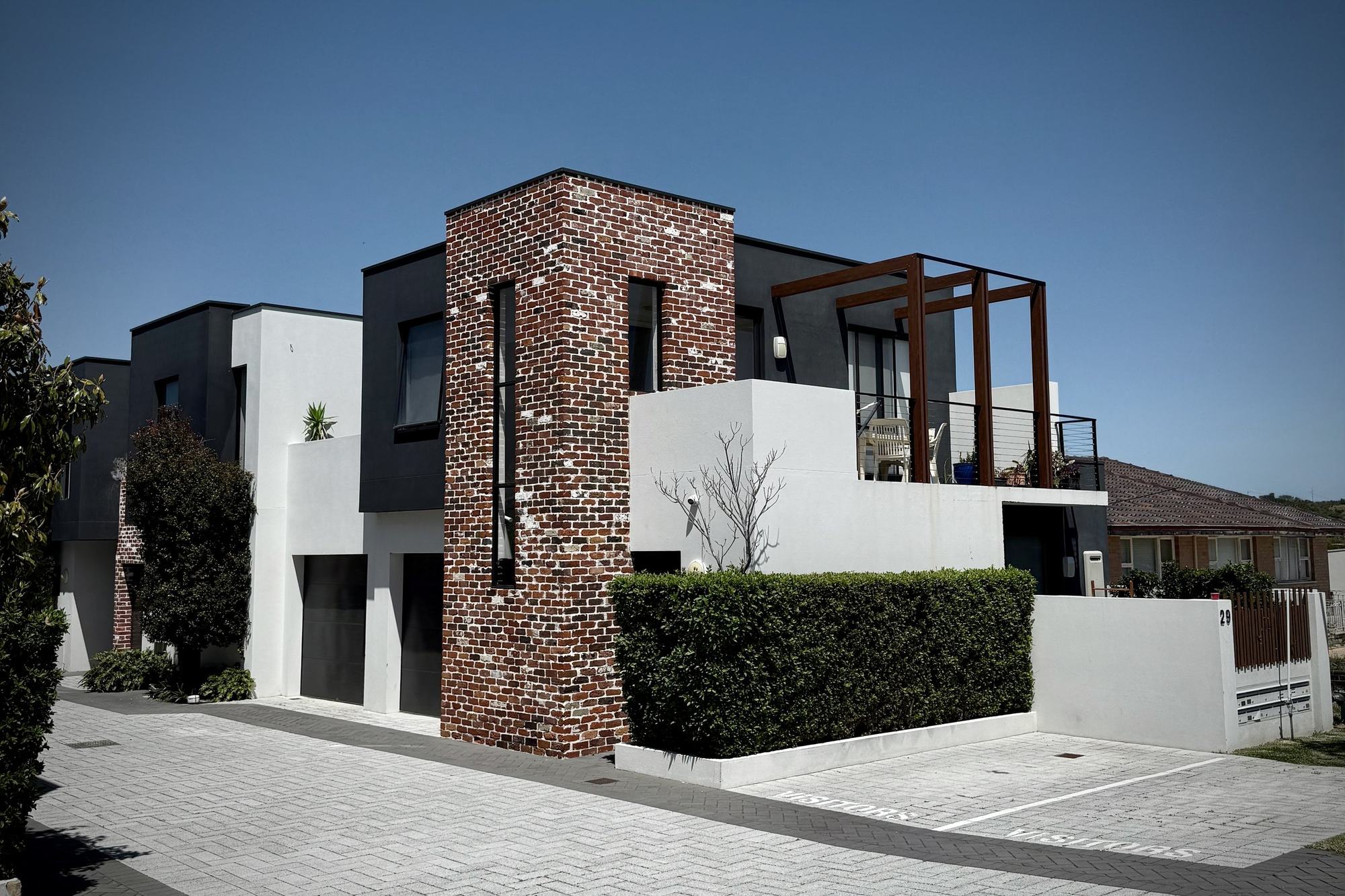 Completed Infill townhouses at 29 Recreation Road, Hamilton Hill